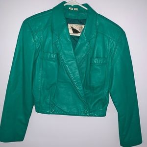 Yucatan Bay leather jacket